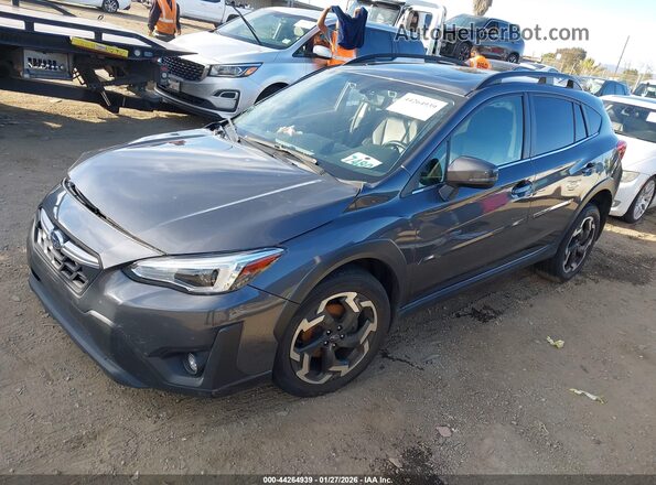 JF2GTHNC4N8241545 2022 SUBARU CROSSTREK Серый Передняя левая четверть