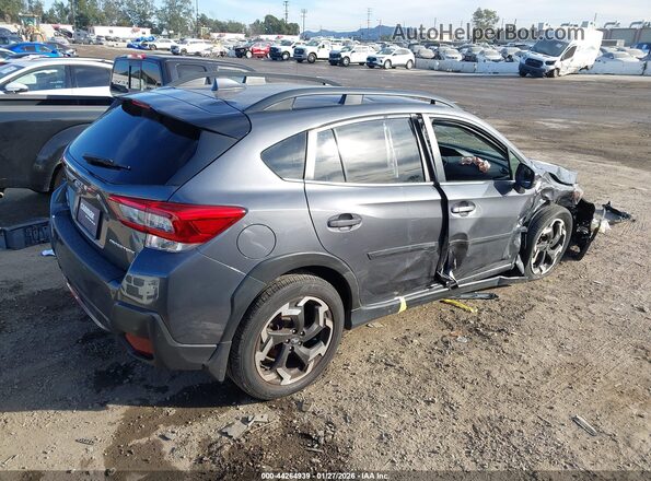 JF2GTHNC4N8241545 2022 SUBARU CROSSTREK Серый Задняя правая четверть