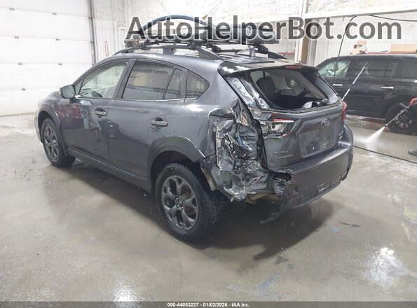 JF2GTHSC0NH242163 2022 SUBARU CROSSTREK Gray Задня ліва чверть