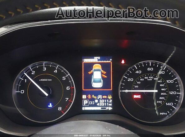 JF2GTHSC0NH242163 2022 SUBARU CROSSTREK Gray Вид задніх сидінь