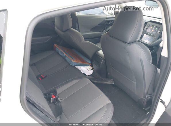 JF2GUABC3S8226555 2025 SUBARU CROSSTREK White Widok naklejki z numerem VIN