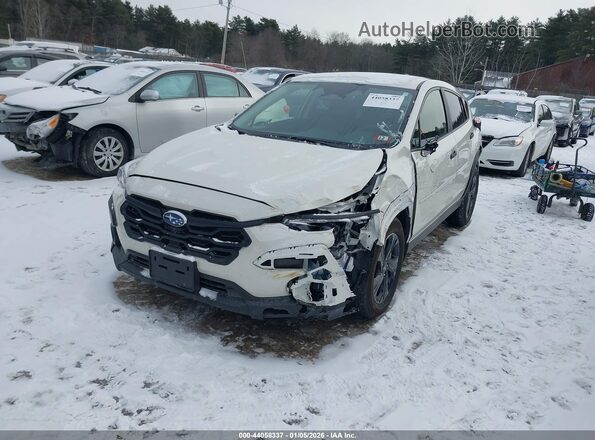 JF2GUABC3S8226555 2025 SUBARU CROSSTREK White Widok z przodu