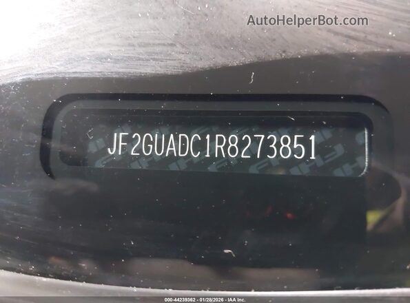 JF2GUADC1R8273851 2024 SUBARU CROSSTREK Black 