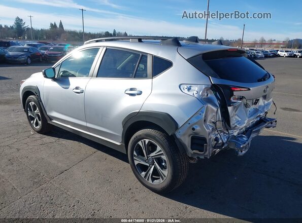 JF2GUHDC1SH254229 2025 SUBARU CROSSTREK Silver Trasero izquierdo