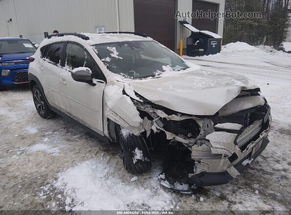 JF2GUHDC2S8238797 2025 SUBARU CROSSTREK White Դիմացի տեսք