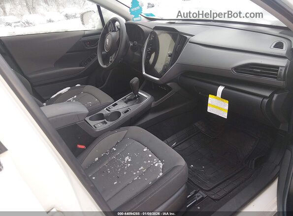 JF2GUHDC2S8238797 2025 SUBARU CROSSTREK White Սալոնի դիմացի տեսք
