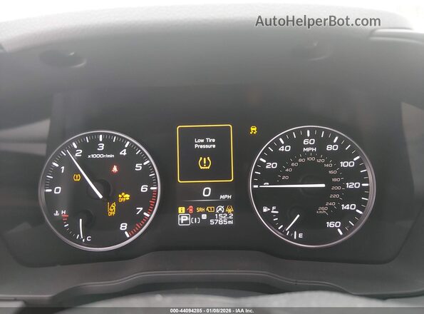 JF2GUHDC2S8238797 2025 SUBARU CROSSTREK White Հետևի նստատեղերի տեսք