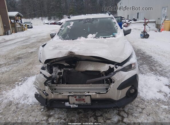 JF2GUHDC2S8238797 2025 SUBARU CROSSTREK White Սարքավորումների վահանակի տեսք