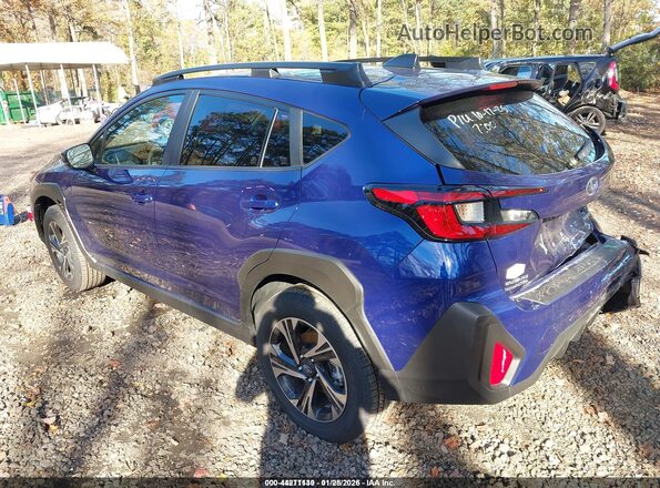 JF2GUHDC7S8305362 2025 SUBARU CROSSTREK Blue Trasero izquierdo