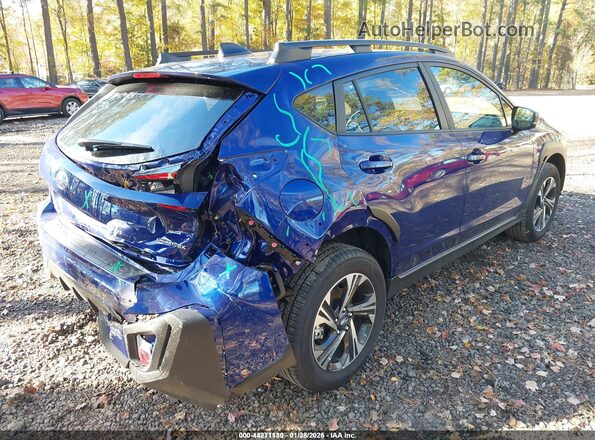 JF2GUHDC7S8305362 2025 SUBARU CROSSTREK Blue Trasero derecho