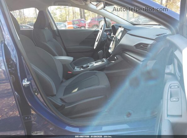 JF2GUHDC7S8305362 2025 SUBARU CROSSTREK Blue Vista interior delantera