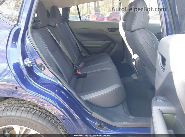 JF2GUHDC7S8305362 2025 SUBARU CROSSTREK Blue Vista de la etiqueta del VIN