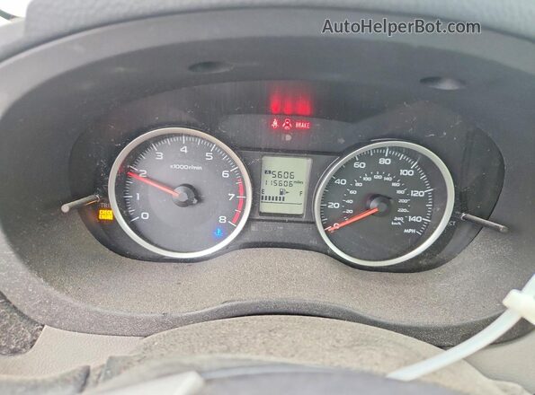 JF2SJAAC6GG433460 2016 SUBARU FORESTER 2.5 Turquoise Vista del cuadro de instrumentos