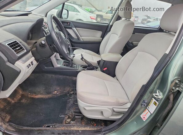 JF2SJAAC6GG433460 2016 SUBARU FORESTER 2.5 Turquoise Vista interior delantera
