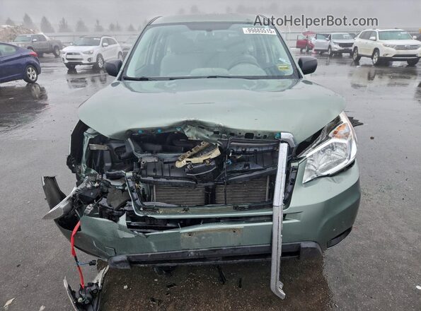 JF2SJAAC6GG433460 2016 SUBARU FORESTER 2.5 Turquoise Vista frontal