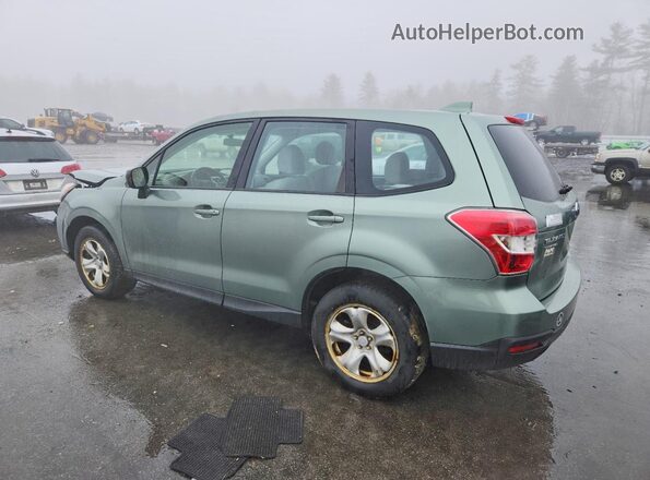 JF2SJAAC6GG433460 2016 SUBARU FORESTER 2.5 Turquoise Trasero izquierdo