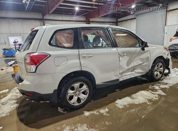 JF2SJAAC7HH413066 2017 SUBARU FORESTER 2.5 White Trasero derecho