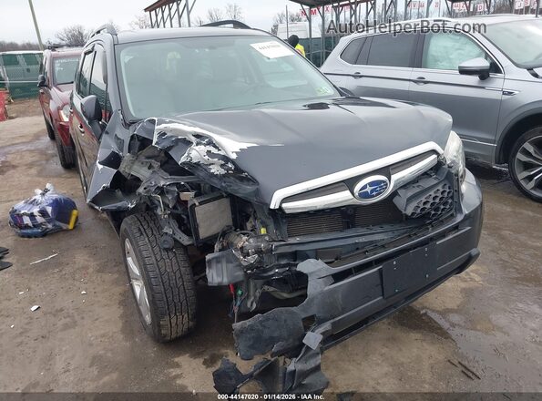 JF2SJADC5GH401735 2016 SUBARU FORESTER 2.5 Gray Widok z przodu