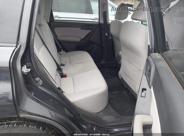 JF2SJADC5GH401735 2016 SUBARU FORESTER 2.5 Gray Widok naklejki z numerem VIN