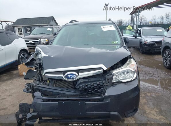 JF2SJADC5GH401735 2016 SUBARU FORESTER 2.5 Gray Widok zestawu wskaźników