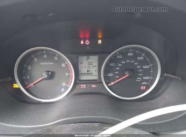 JF2SJADC5GH401735 2016 SUBARU FORESTER 2.5 Gray Widok tylnych siedzeń