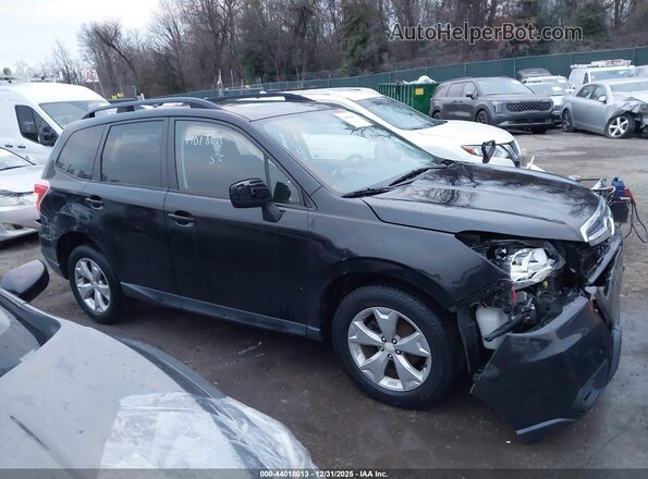JF2SJADC8GH406654 2016 SUBARU FORESTER 2.5 Black Vista interior trasera