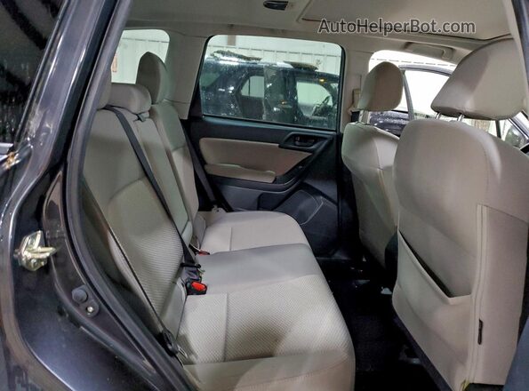 JF2SJAEC1JH422149 2018 SUBARU FORESTER 2.5 Угольный Вид задних сидений
