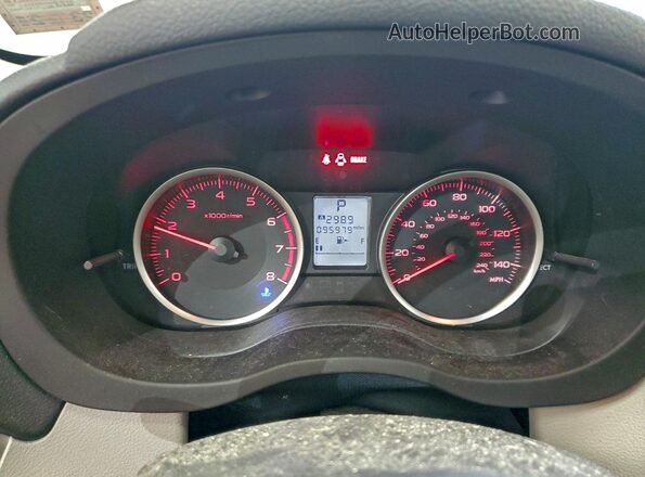 JF2SJAEC2JH545524 2018 SUBARU FORESTER 2.5 Серый Вид щитка приборов