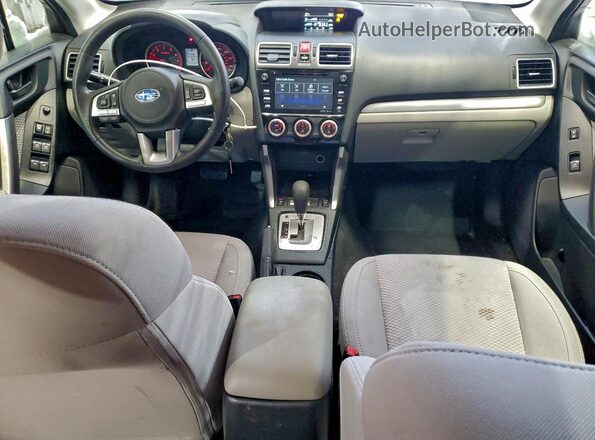 JF2SJAEC2JH545524 2018 SUBARU FORESTER 2.5 Серый Вид панели приборов