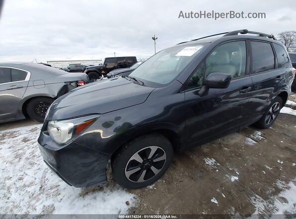 JF2SJAECXHH478438 2017 SUBARU FORESTER 2.5 Серый Передняя левая четверть