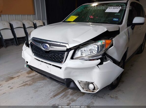 JF2SJAHC1GH433754 2016 SUBARU FORESTER 2.5 Белый Вид спереди