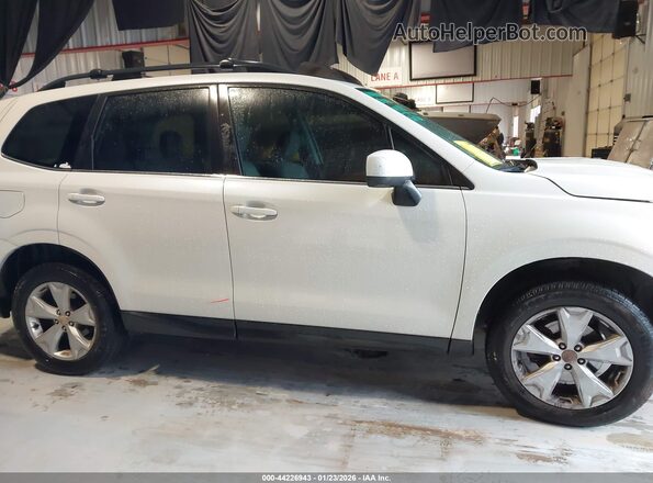 JF2SJAHC1GH433754 2016 SUBARU FORESTER 2.5 Белый Вид задней части салона