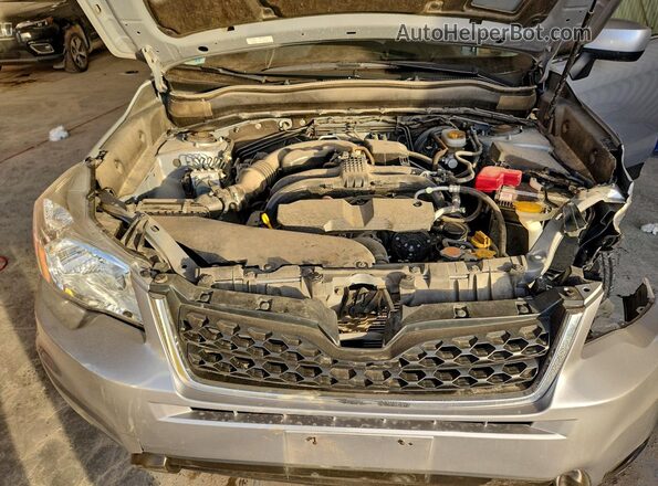 JF2SJAHCXGH510637 2016 SUBARU FORESTER 2.5 Silver Вид підкапотного простору