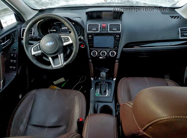 JF2SJATC1HH433116 2017 SUBARU FORESTER 2.5I TO Black 