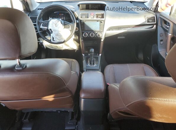 JF2SJATC4HH534134 2017 SUBARU FORESTER 2.5I TO Черный Вид панели приборов
