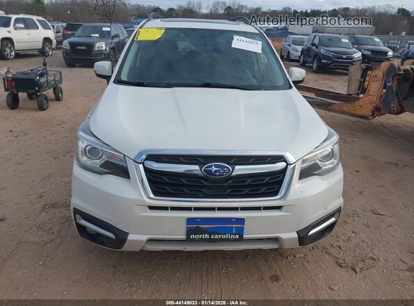JF2SJATC5HH557129 2017 SUBARU FORESTER 2.5I TO Белый Вид щитка приборов