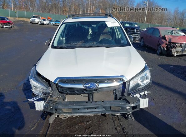 JF2SJATC6HH514998 2017 SUBARU FORESTER 2.5I TO White Սարքավորումների վահանակի տեսք