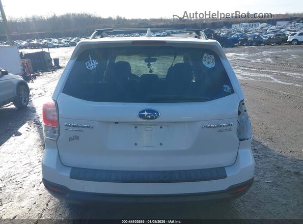 JF2SJATC6HH514998 2017 SUBARU FORESTER 2.5I TO White 