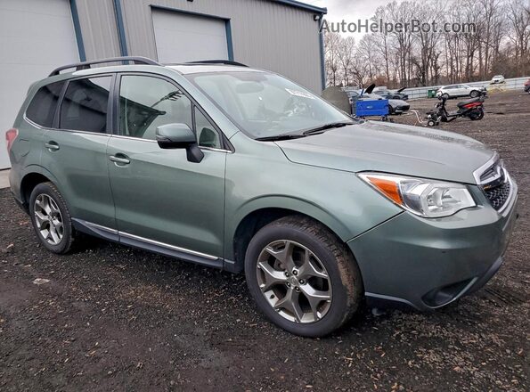 JF2SJAVC3GH417625 2016 SUBARU FORESTER 2.5I TO Green წინა მარჯვენა