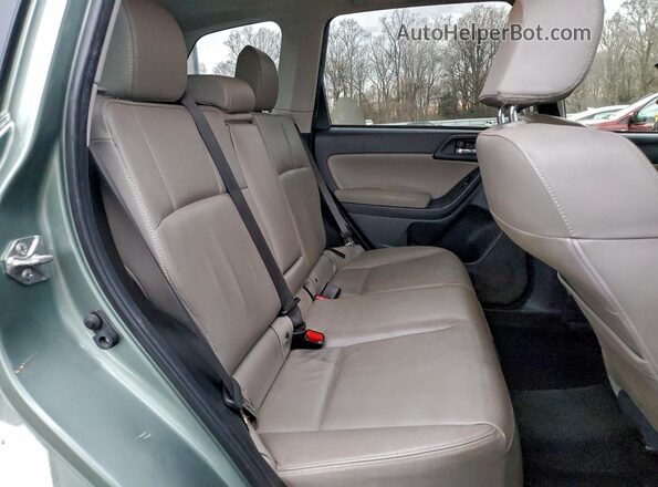 JF2SJAVC3GH417625 2016 SUBARU FORESTER 2.5I TO Green უკანა სალონის ხედი
