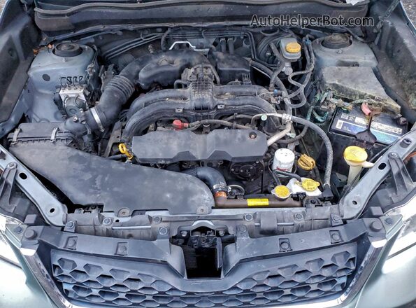 JF2SJAVC3GH417625 2016 SUBARU FORESTER 2.5I TO Green ძრავის განყოფილების ხედი