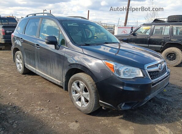 JF2SJAVC7GH549884 2016 SUBARU FORESTER 2.5I TO Black წინა მარჯვენა