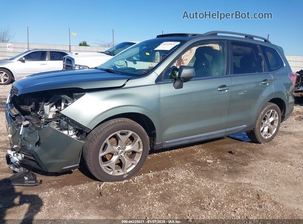 JF2SJAWC0HH547832 2017 SUBARU FORESTER 2.5I TO Green Передня ліва чверть