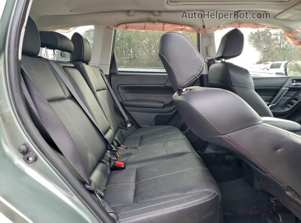 JF2SJAWC4HH550491 2017 SUBARU FORESTER 2.5I TO Зеленый Вид задних сидений