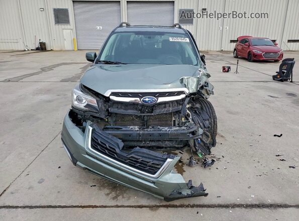 JF2SJAWC4HH550491 2017 SUBARU FORESTER 2.5I TO Зеленый Вид спереди