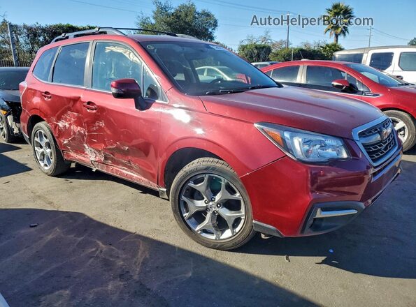JF2SJAWC6JH414028 2018 SUBARU FORESTER 2.5I TO Red 