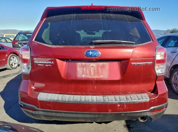 JF2SJAWC6JH414028 2018 SUBARU FORESTER 2.5I TO Red 