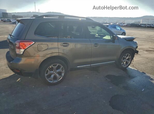 JF2SJAWC7HH434556 2017 SUBARU FORESTER 2.5I TO Brown Задня права чверть