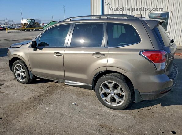 JF2SJAWC7HH434556 2017 SUBARU FORESTER 2.5I TO Brown Задня ліва чверть