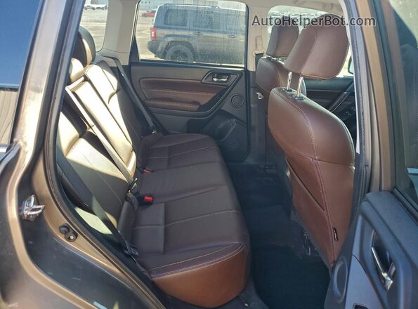 JF2SJAWC7HH434556 2017 SUBARU FORESTER 2.5I TO Brown Вид задніх сидінь